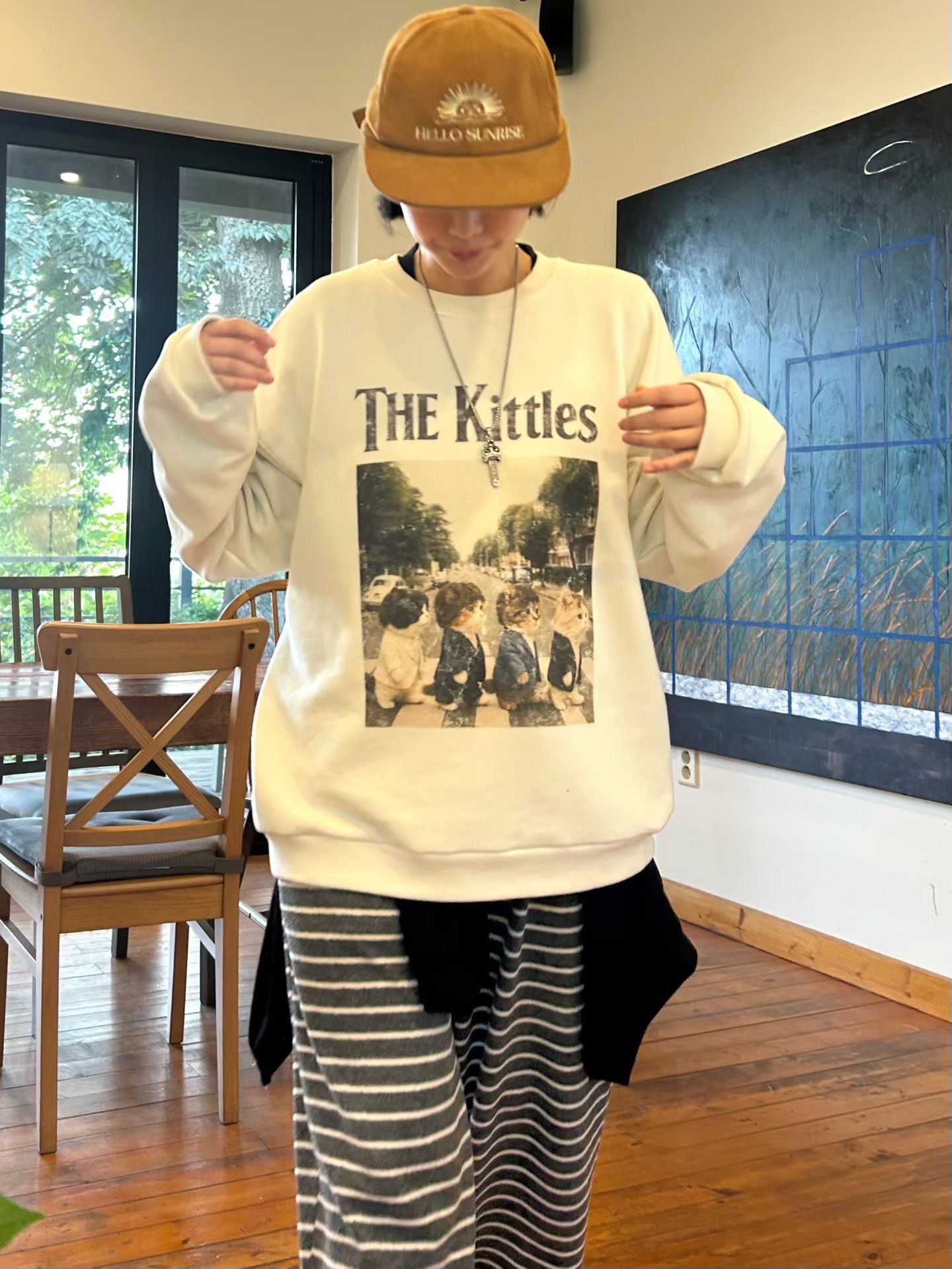 the kittles 衛衣 2色