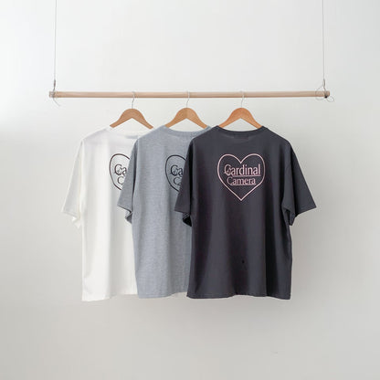 簡約心形Tee (3 Colors)