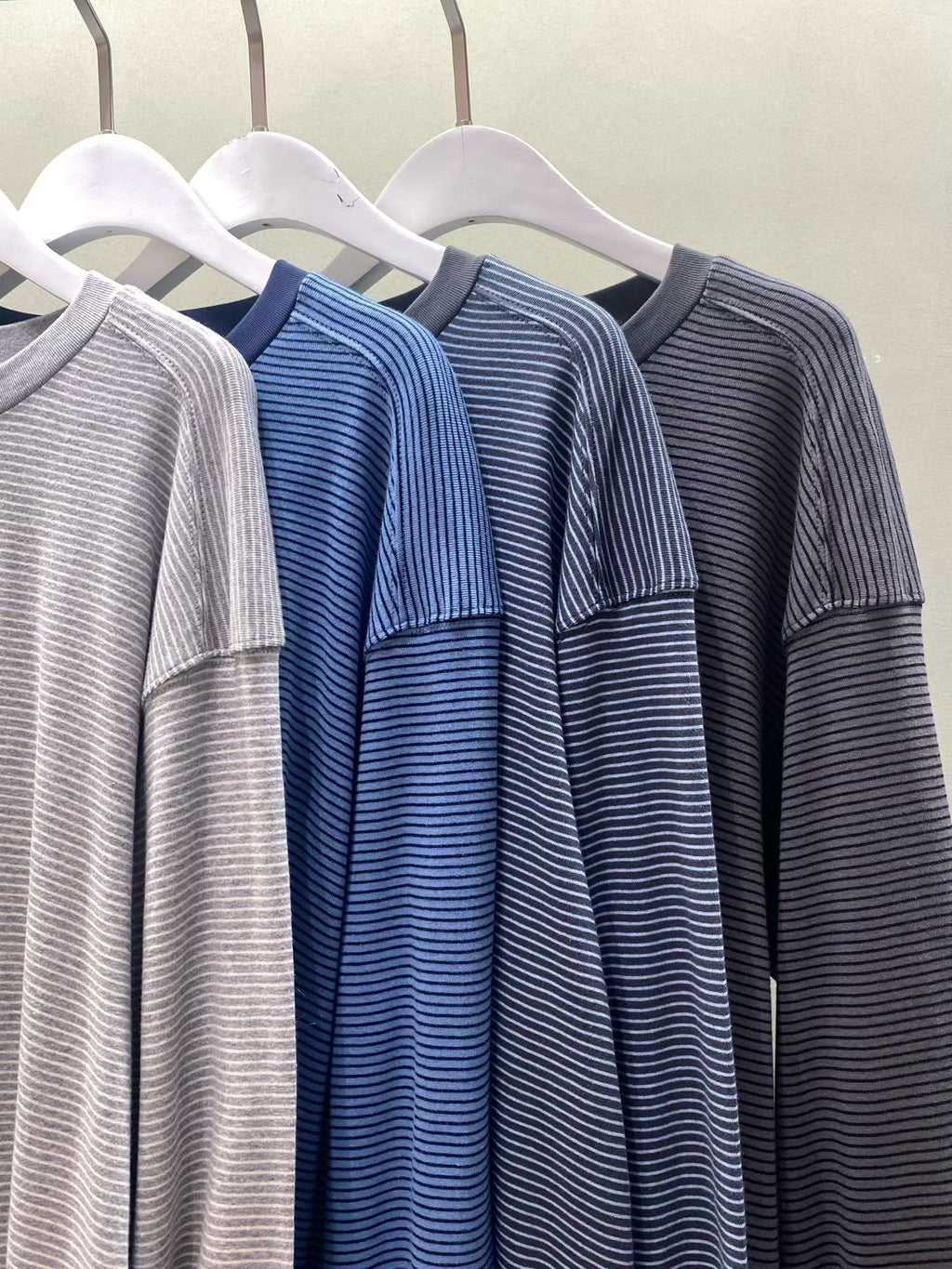 條紋長袖TEE 4色