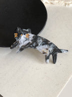 meow hair clip (4 colors)