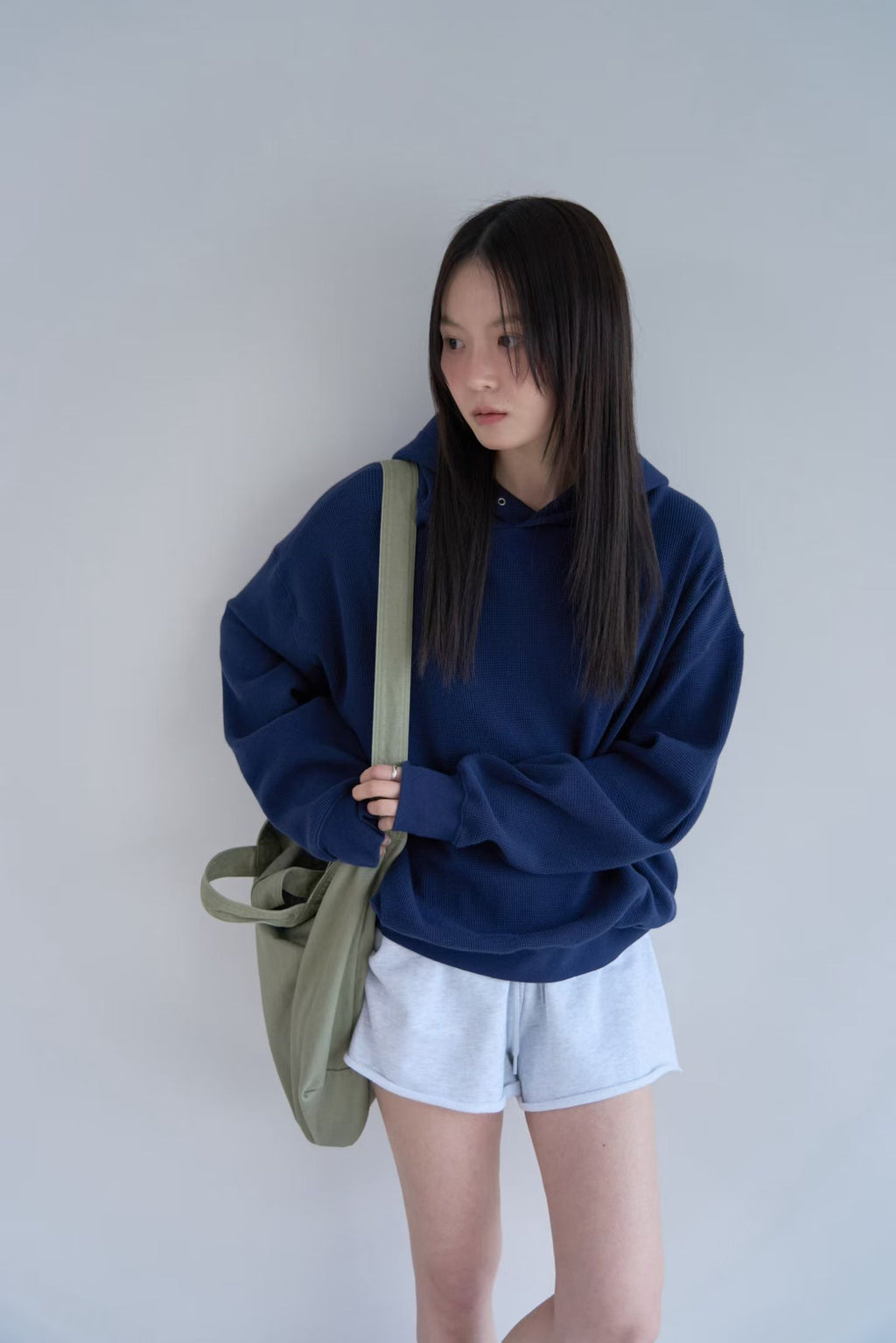 華夫格連帽衫衛衣 (2色)