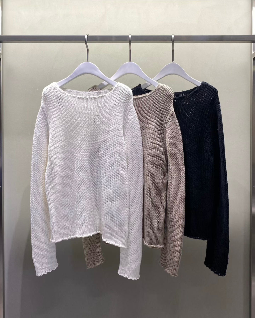 船領針織上衣 3色