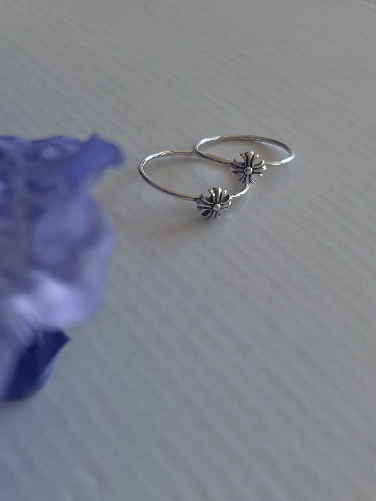 925Silver Bubblegum Ring