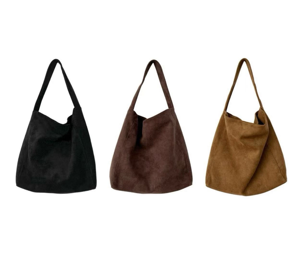 suede shoulder bag 3色
