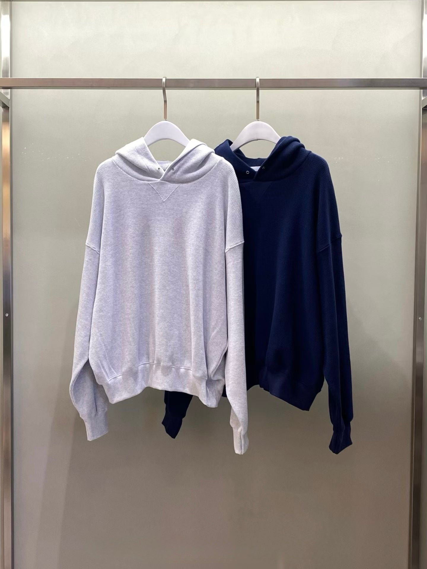 華夫格連帽衫衛衣 (2色)