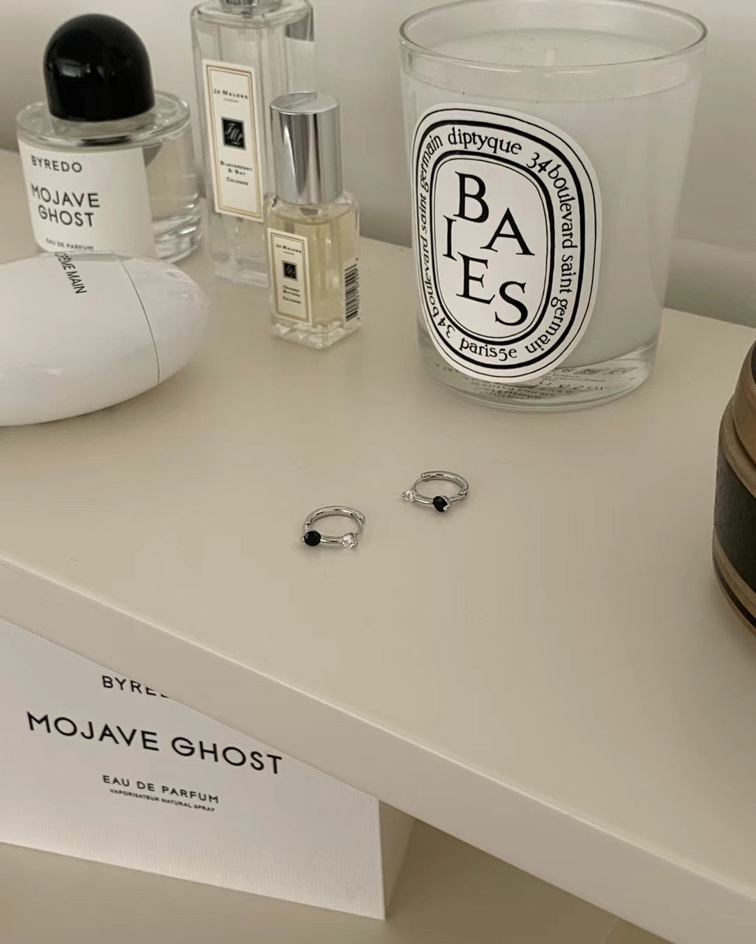 black square earrings (現貨)