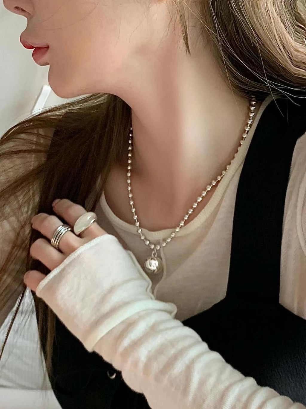 ball chain necklace (現貨)