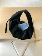 蛋形麂皮袋 3色