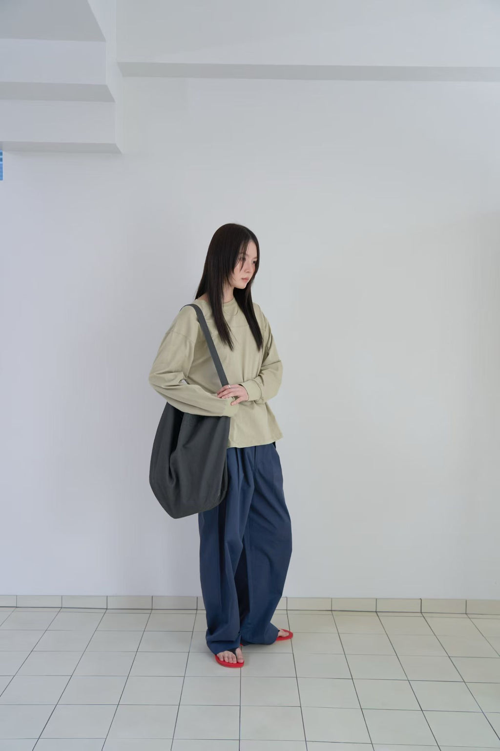 圓領寬鬆衛衣 (4色)