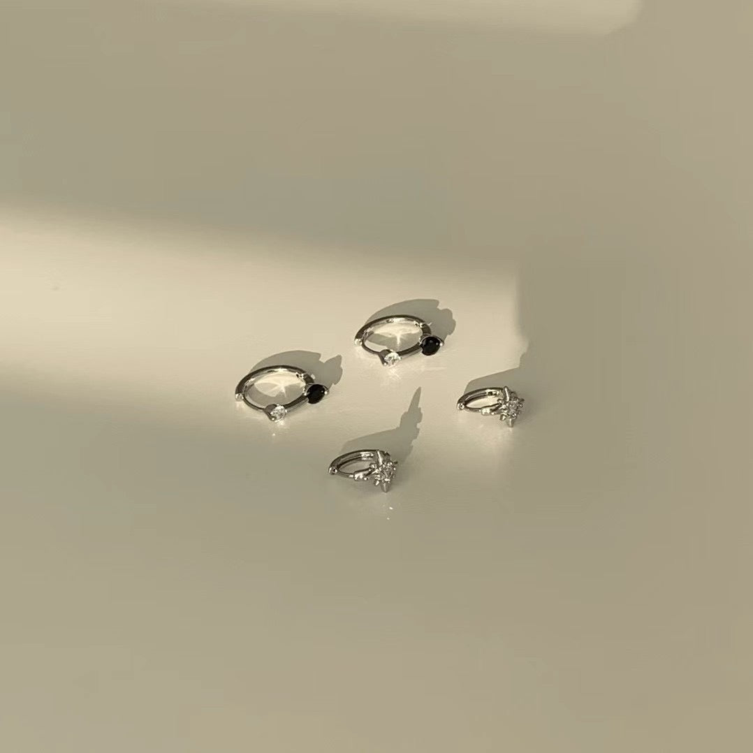 sparkle star earrings (現貨)