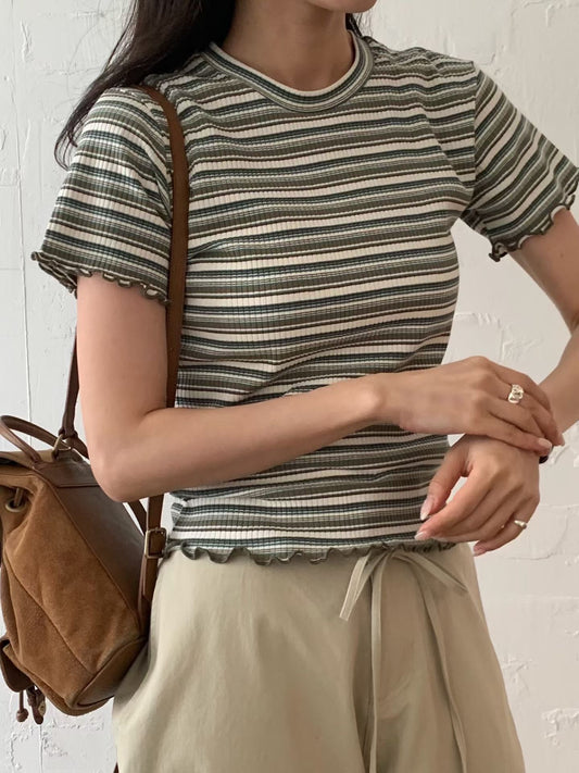 包色推薦！Daily Striped Tee (3 Colors)
