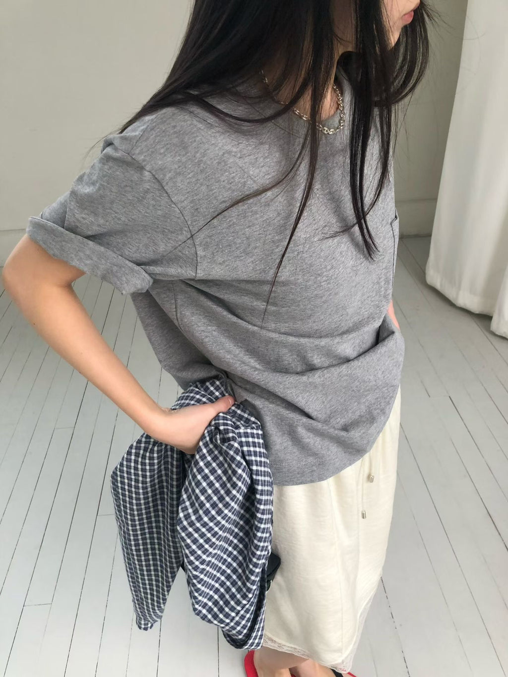 Daily Pocket Tee (3色)