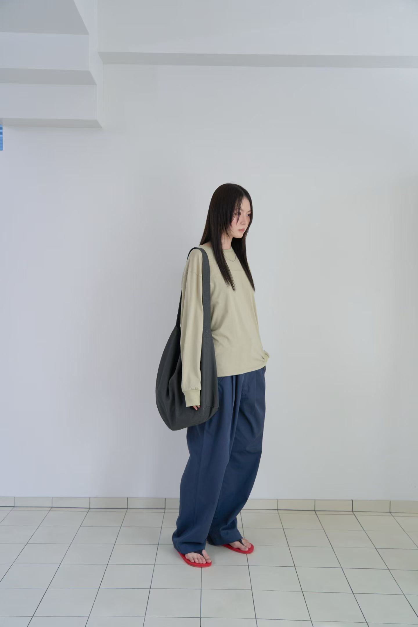 圓領寬鬆衛衣 (4色)