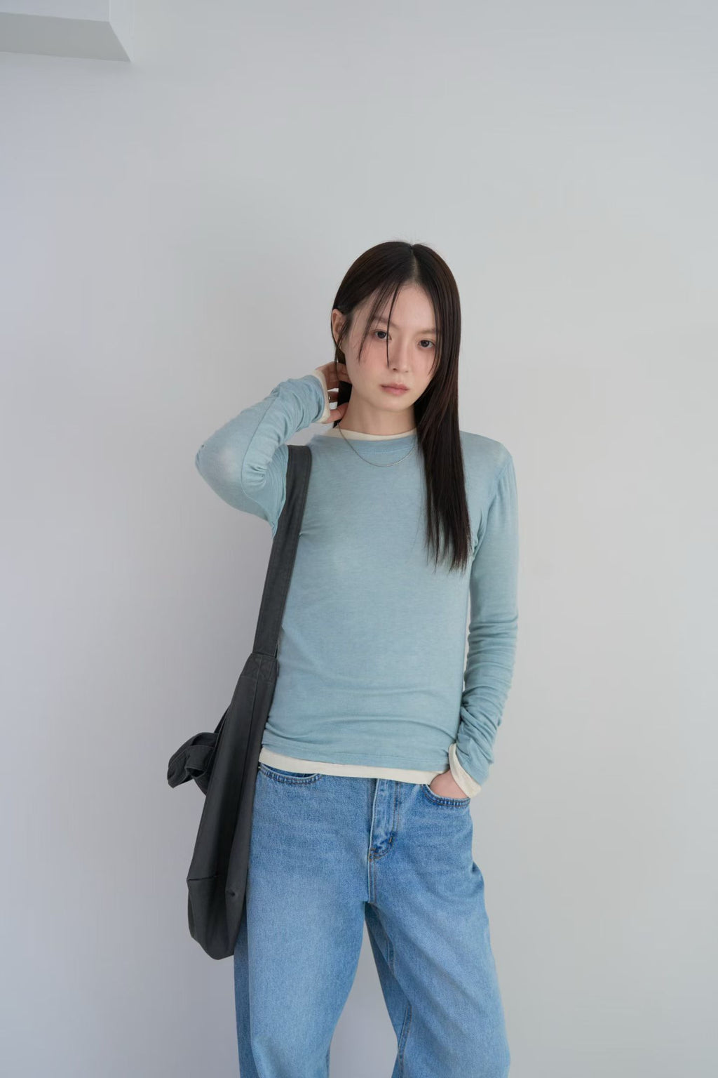 天絲彈力Basic Top (5色)