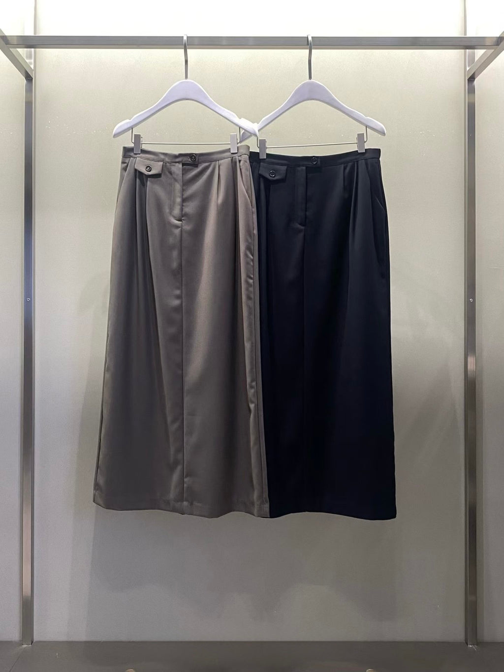 百搭淨色長裙 (2色)