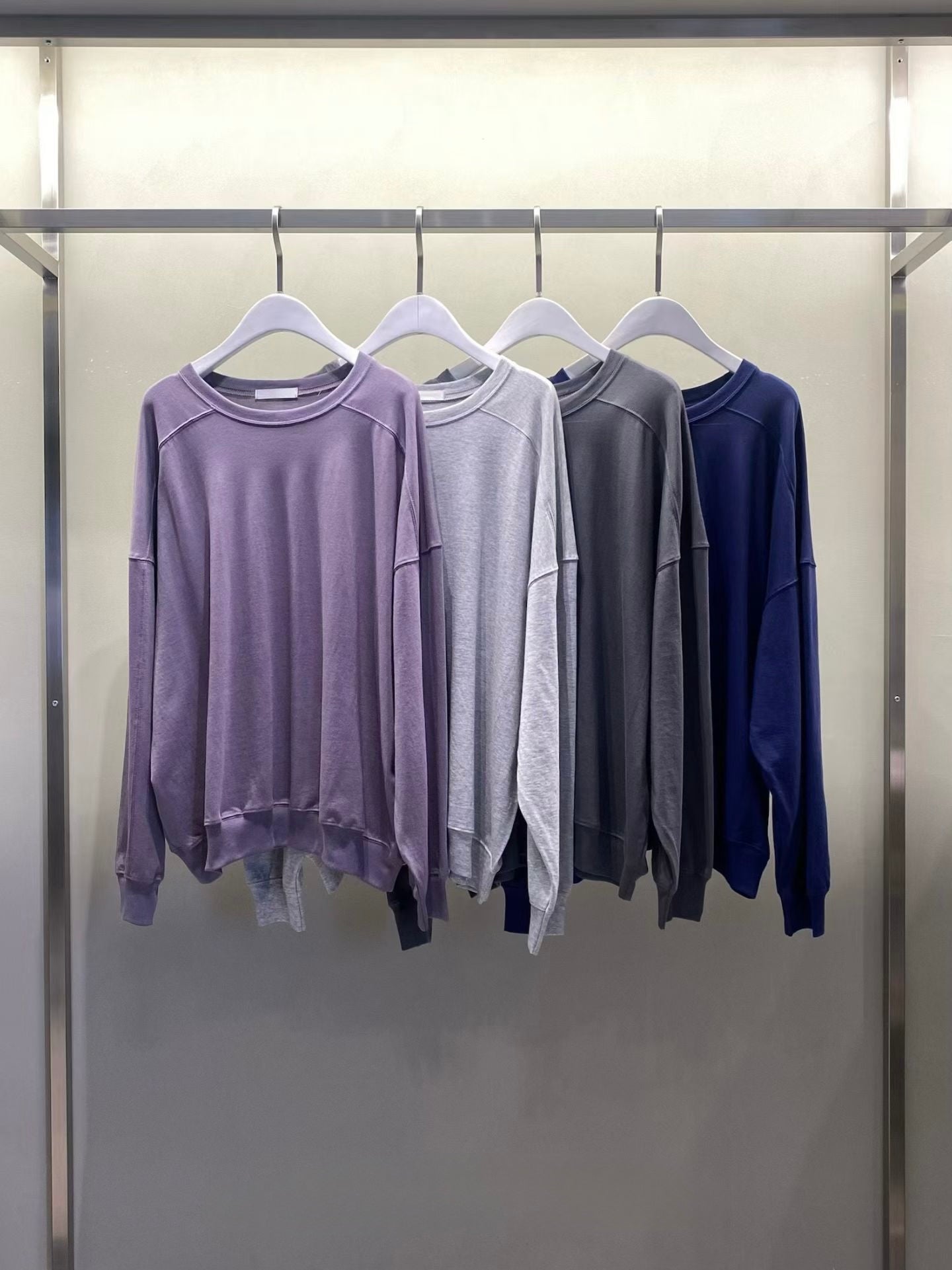 輕薄寬鬆衛衣 (4色)