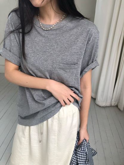 Daily Pocket Tee (3色)