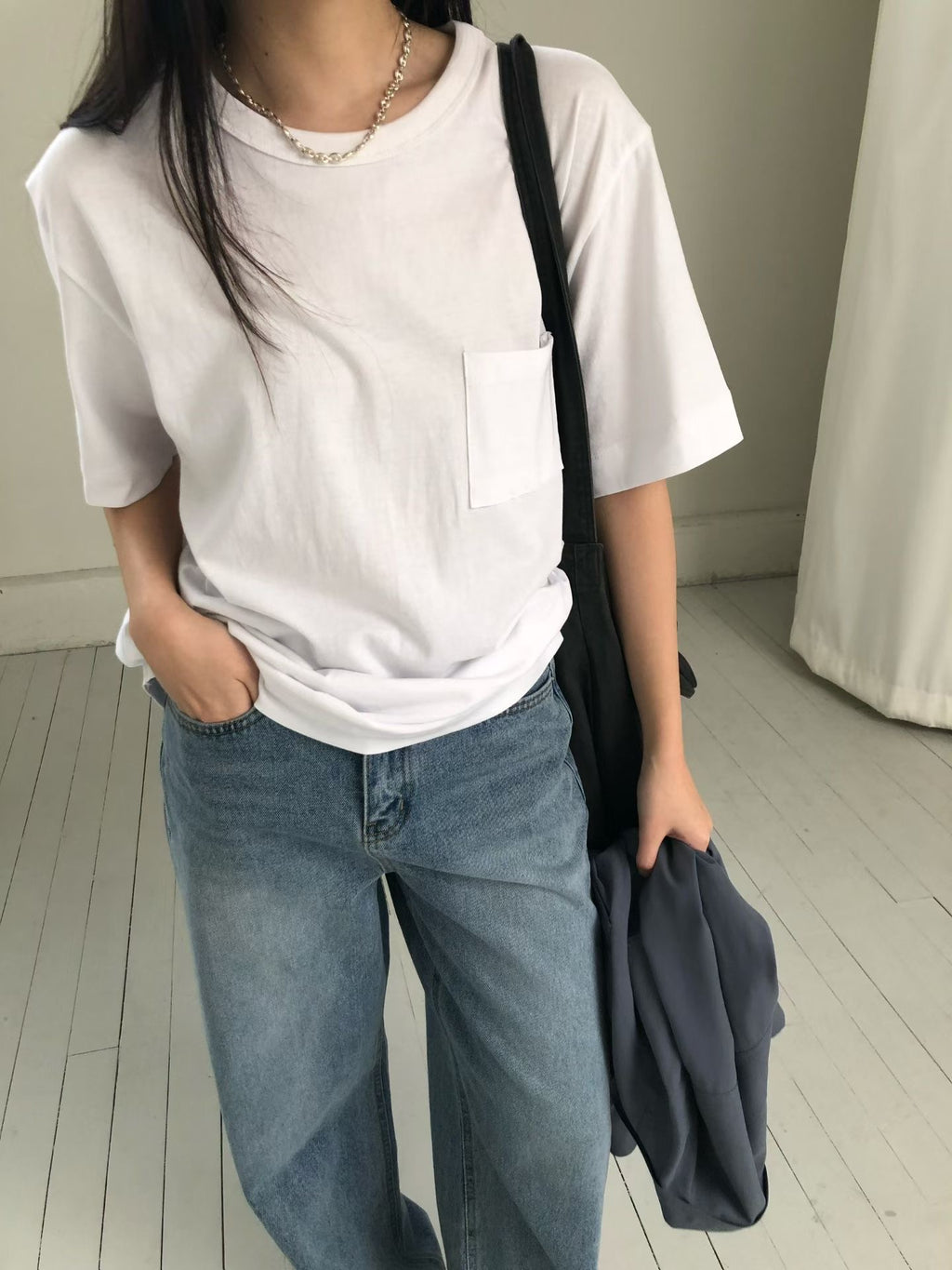 Daily Pocket Tee (3色)