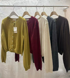 百搭圓領淨色外套 5色