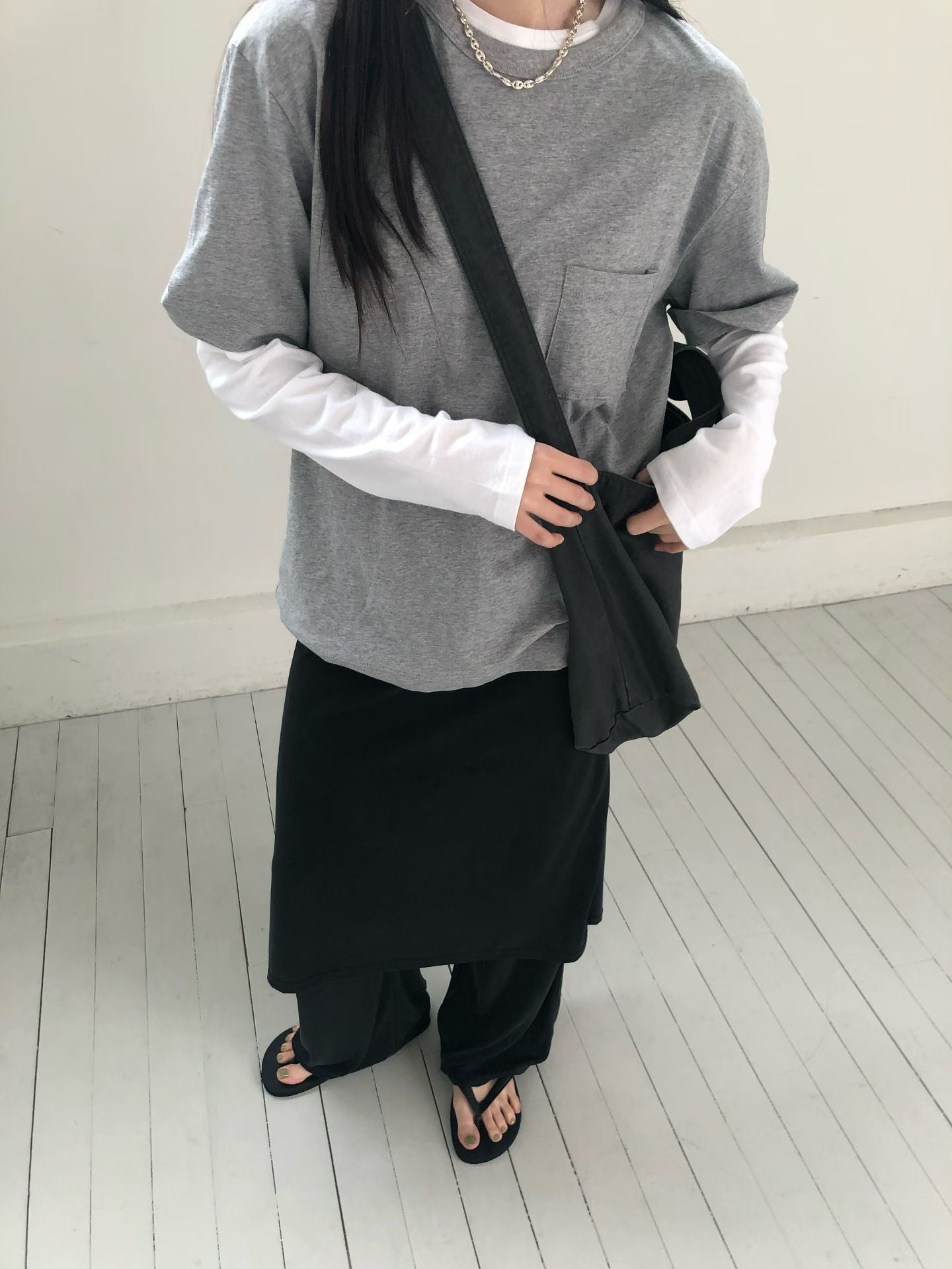 Daily Pocket Tee (3色)