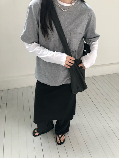Daily Pocket Tee (3色)
