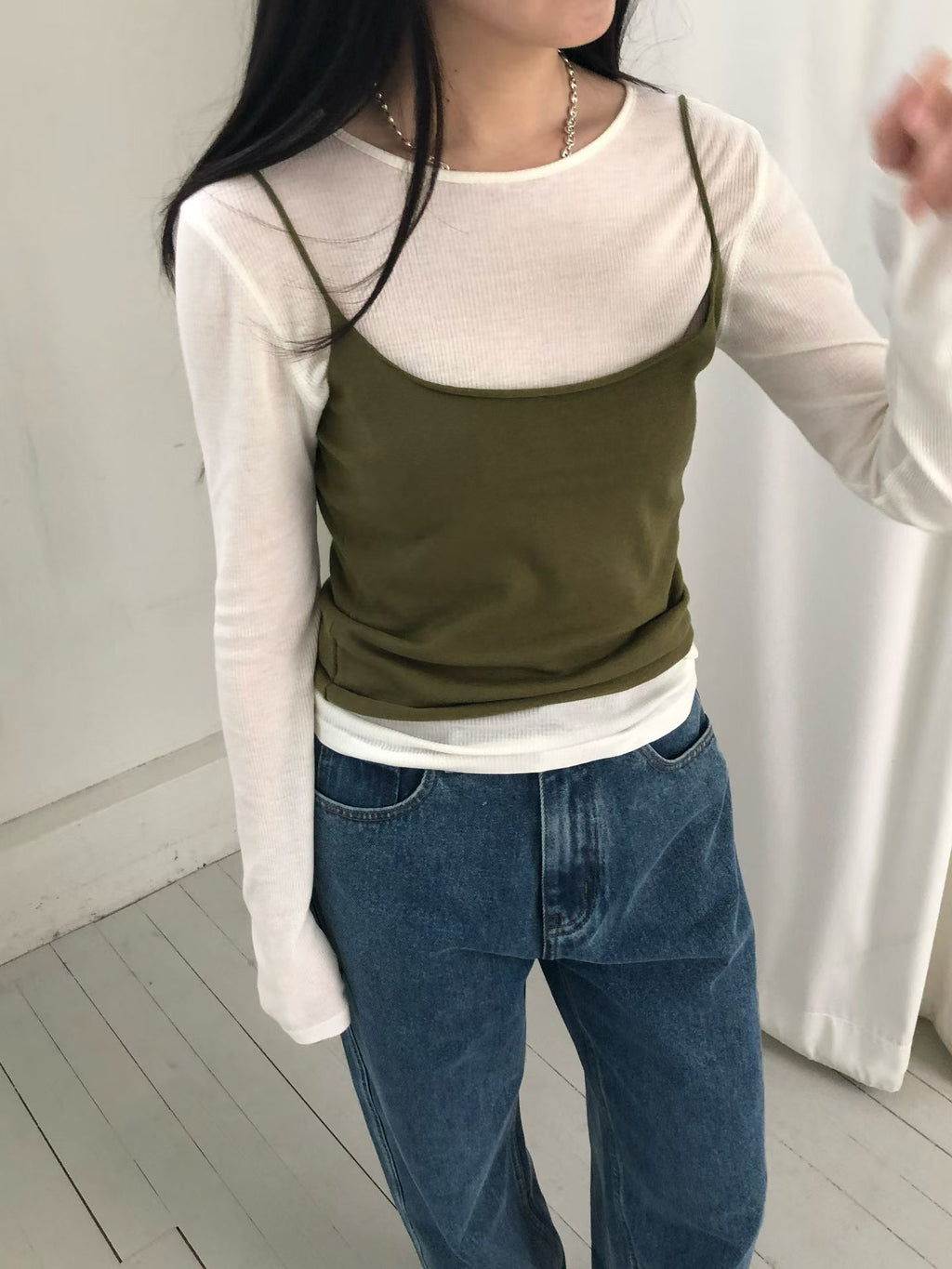 細肩帶背心 (4色)