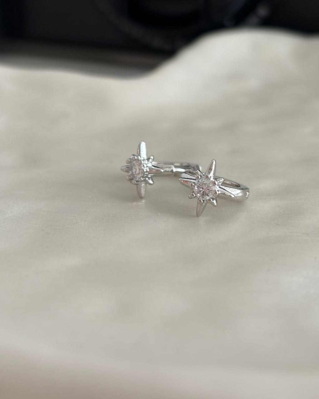 sparkle star earrings