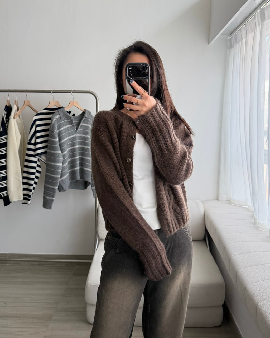 復古針織外套 3色 (現貨)