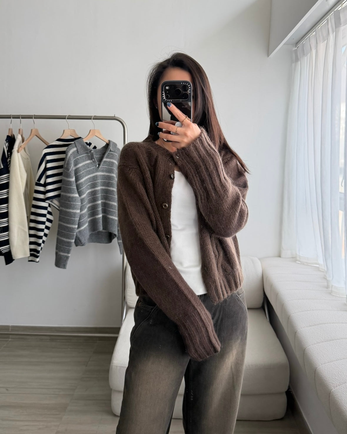 復古針織外套 3色 (現貨)