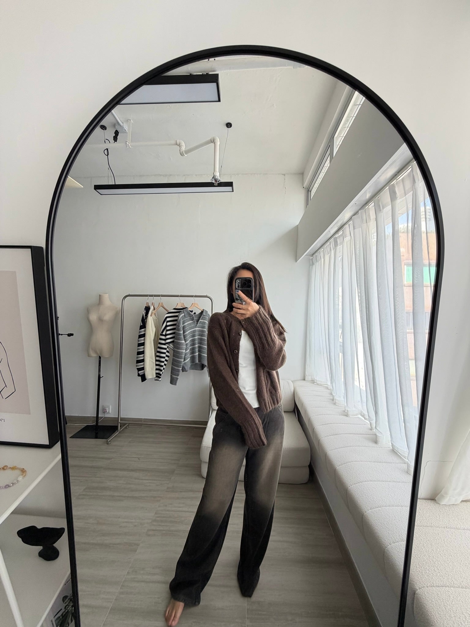 「修飾臀型」Daily洗水軟布牛仔褲 (現貨)