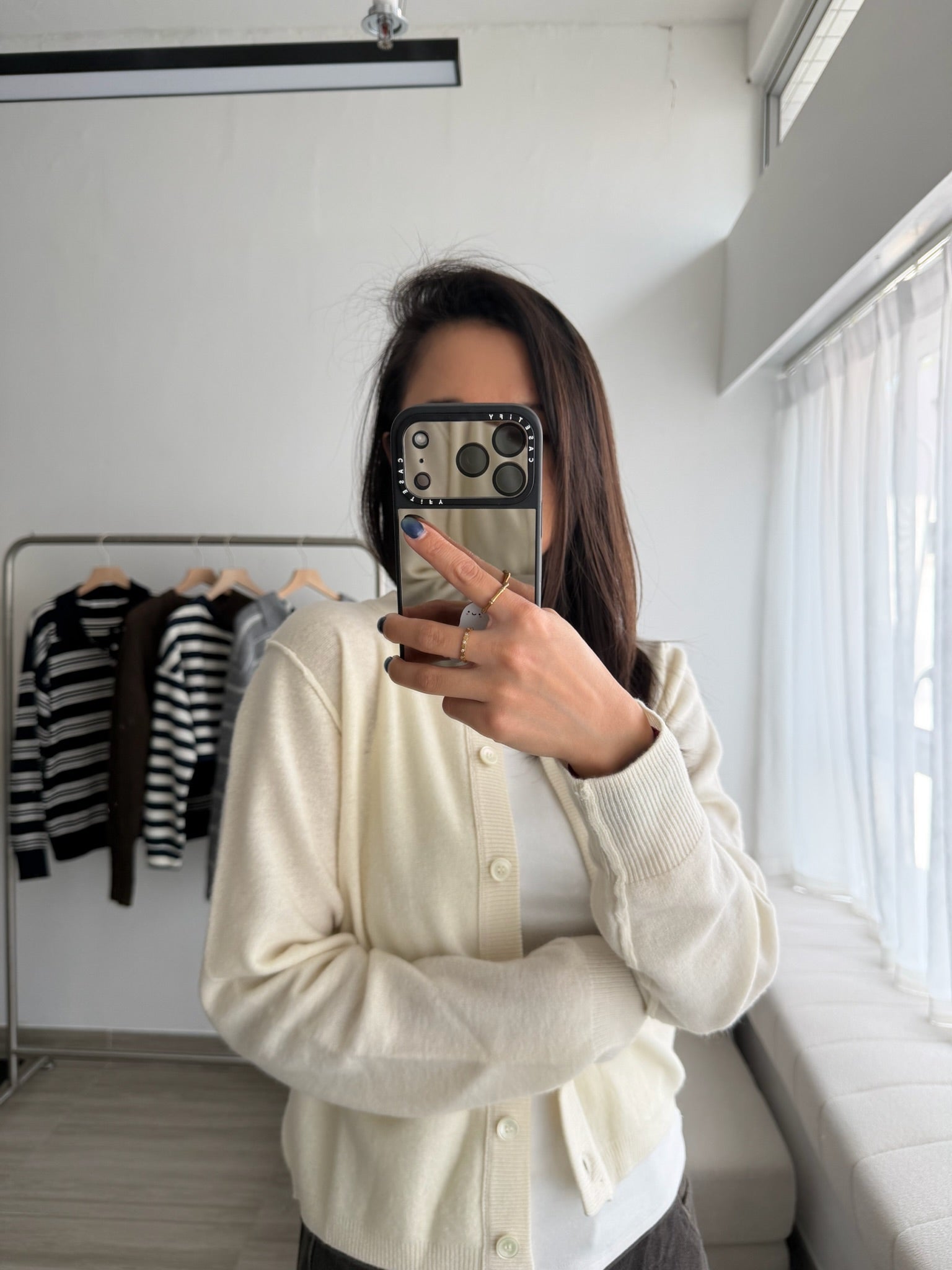 圓領針織外套 3色 (現貨)