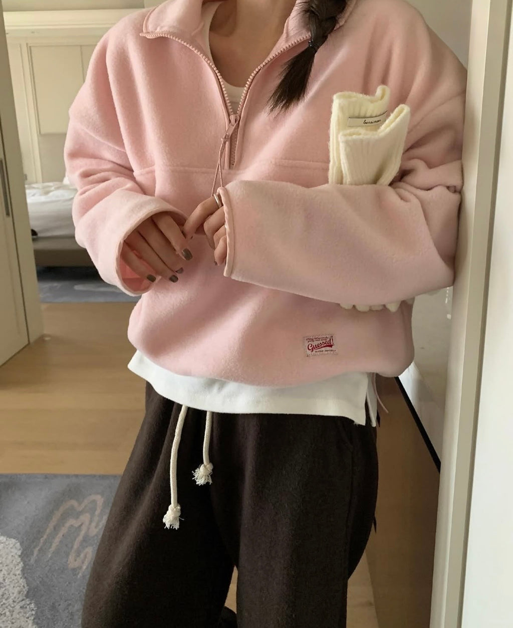 半拉鍊衛衣 3色