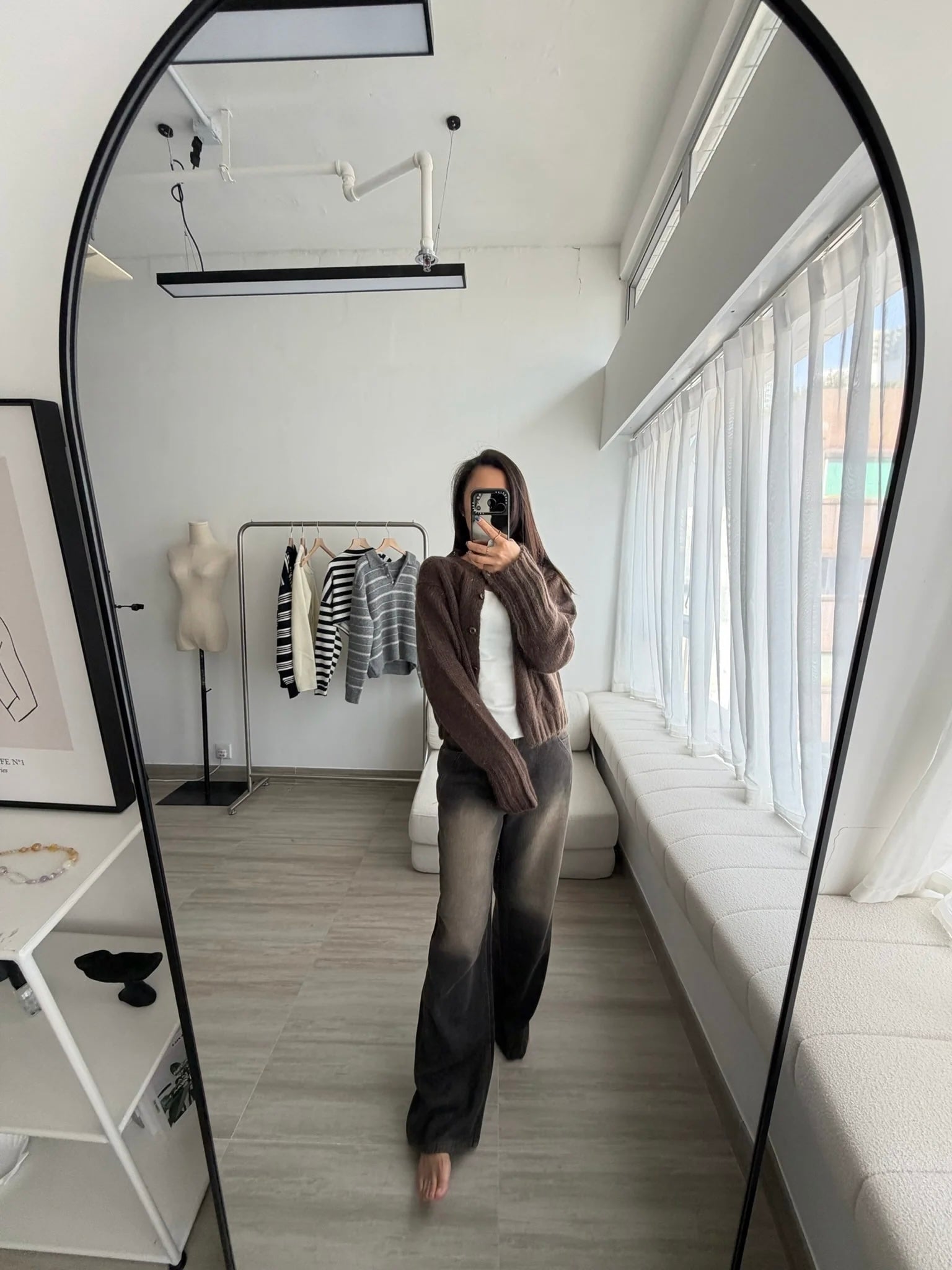 「修飾臀型」Daily洗水軟布牛仔褲 (現貨)