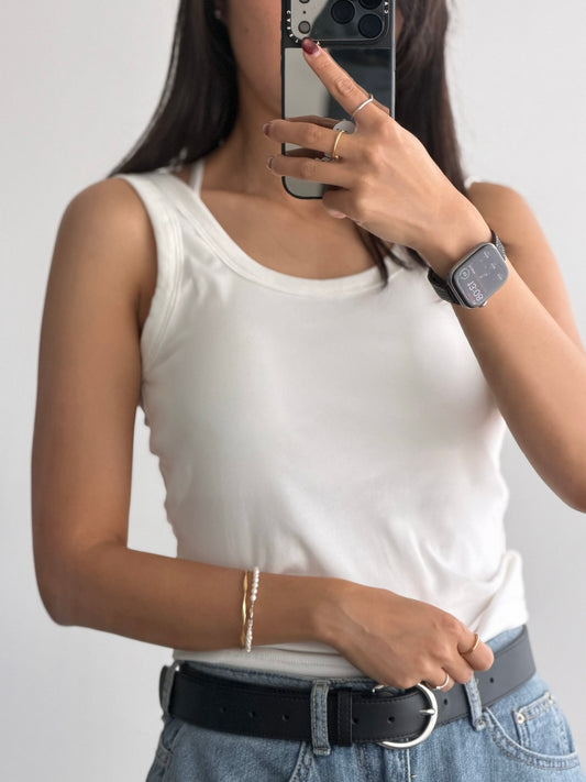 單穿都靚! 親膚背心Bra Top (4 Colors)
