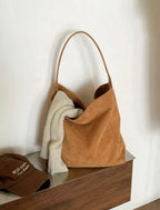 suede shoulder bag 3色