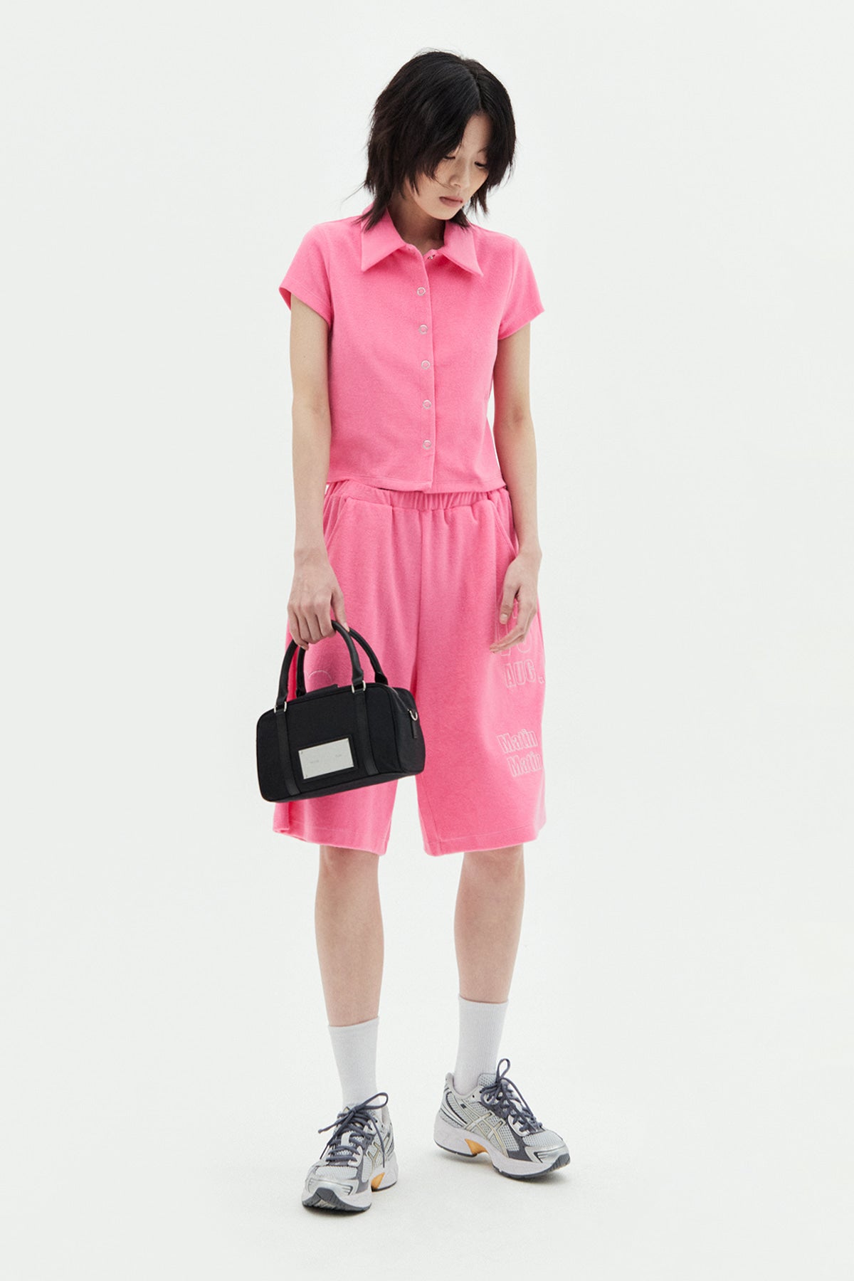 Matinkim BABY SPORTY TOTE BAG IN BLACK