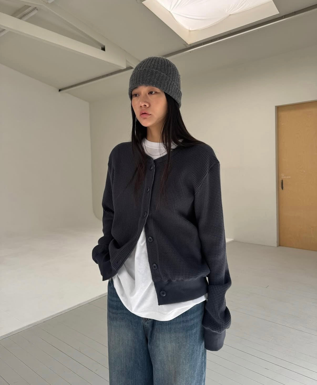 窩夫格外套 3色