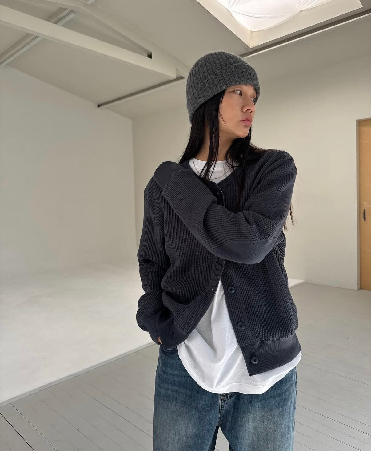 窩夫格外套 3色