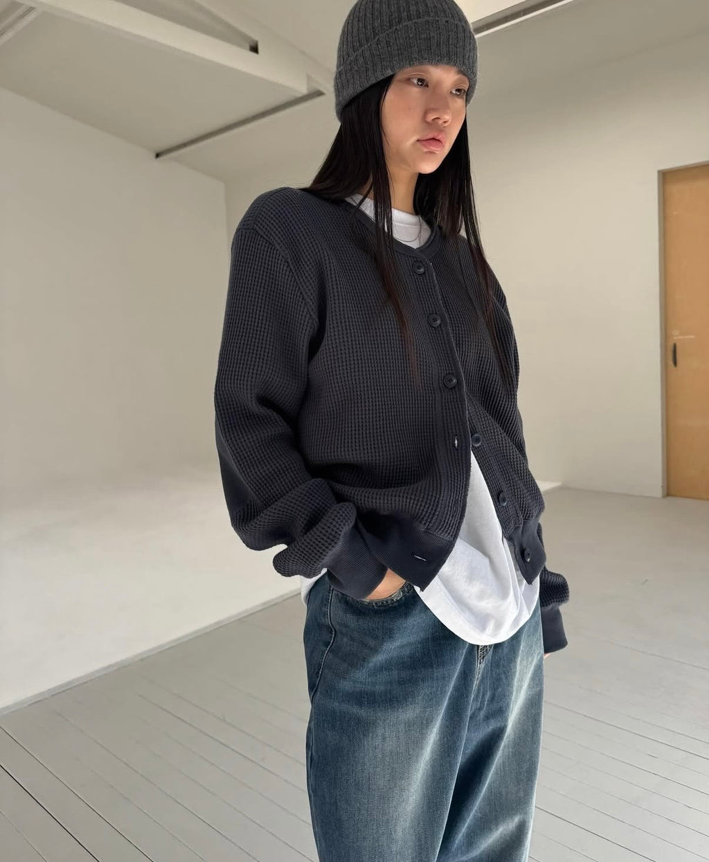 窩夫格外套 3色