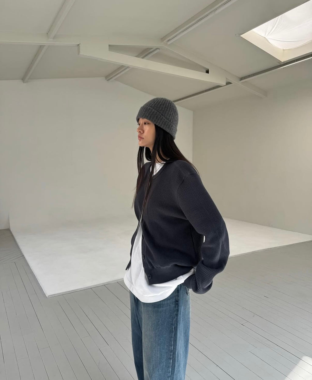 窩夫格外套 3色