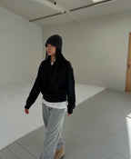 翻領針織上衣 4色