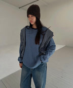 條紋長袖TEE 4色