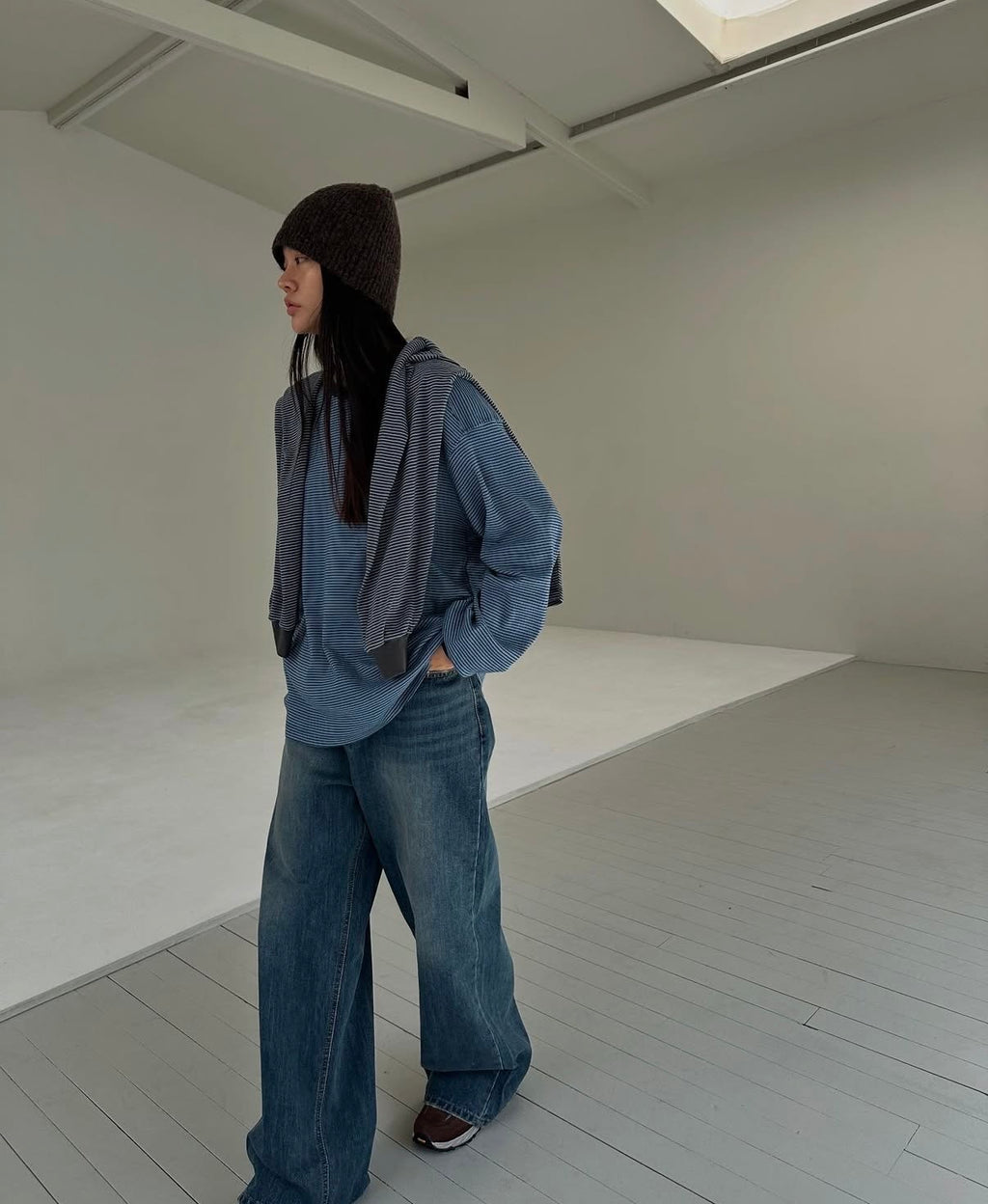 條紋長袖TEE 4色