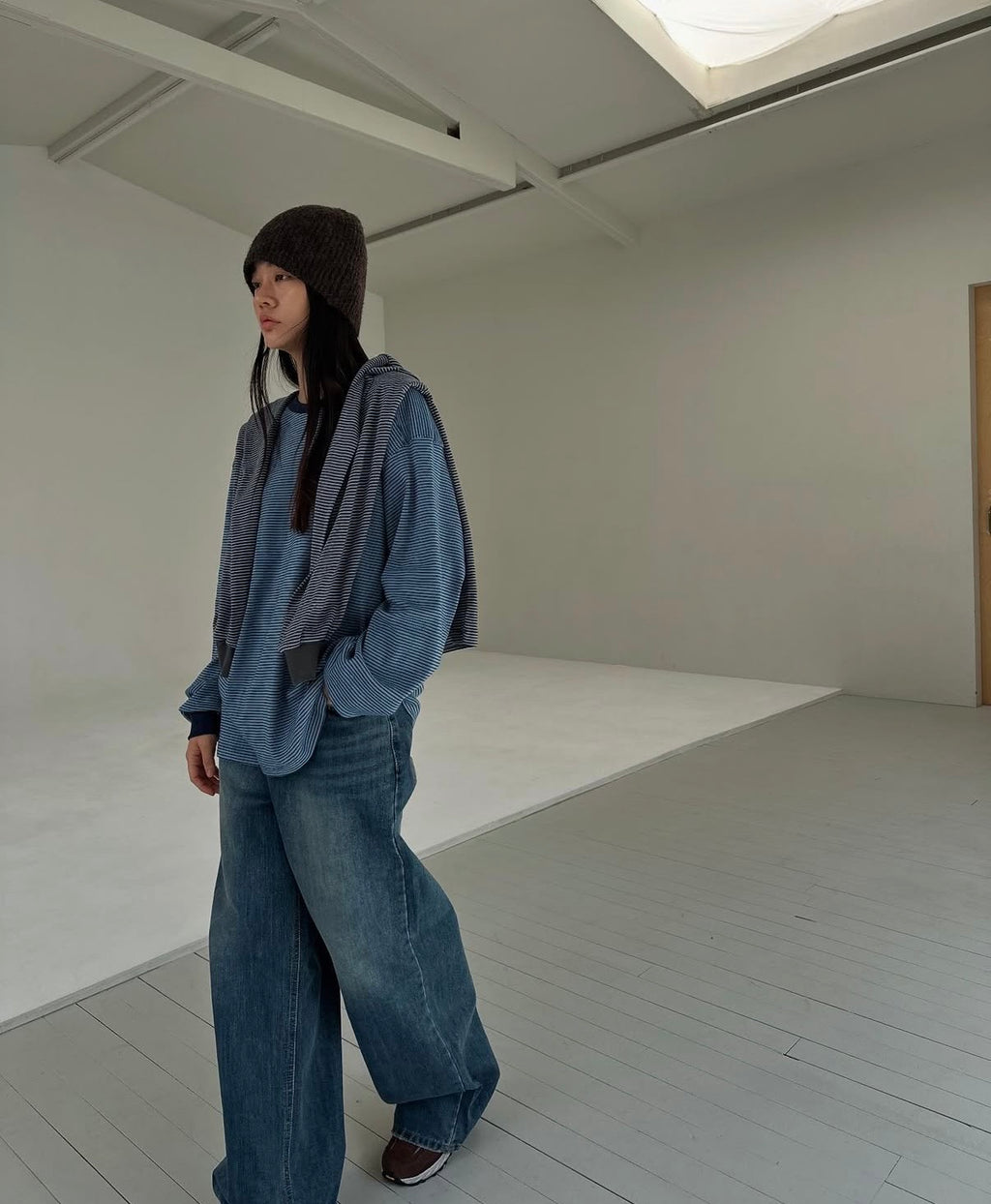 條紋長袖TEE 4色