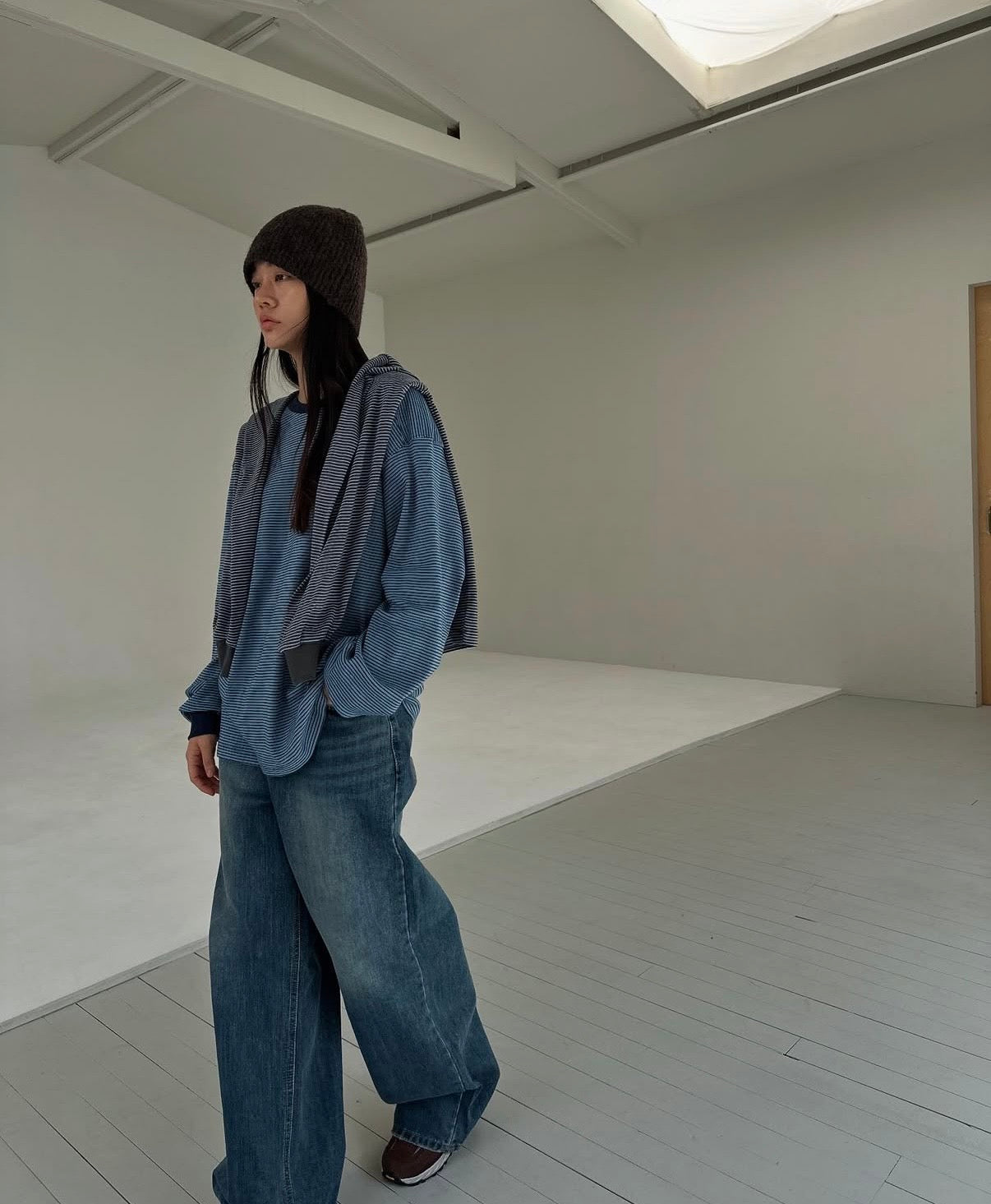 條紋長袖TEE 4色