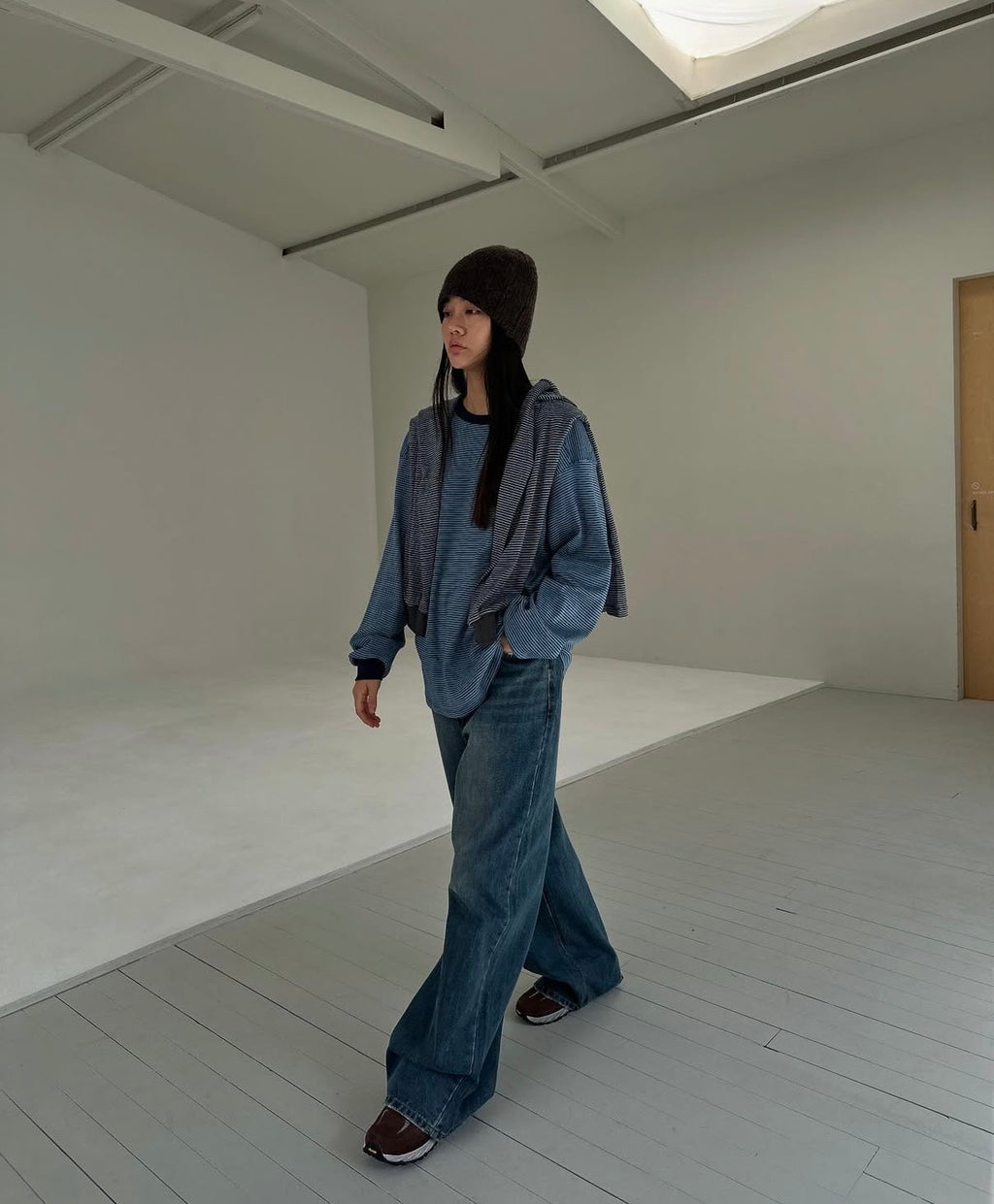 條紋長袖TEE 4色