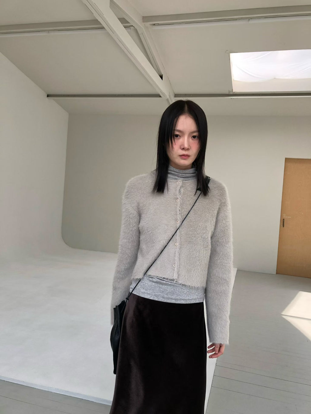 毛絨針織外套 3色