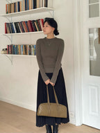 半高領針織上衣 4色