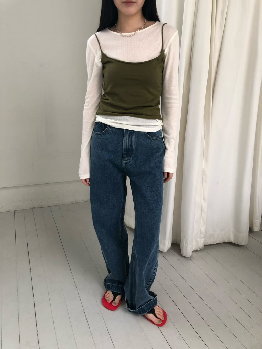 細肩帶背心 (4色)