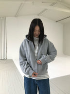 連帽拉鍊外套 2色